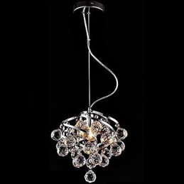 Lámpara colgante de cristal de lujo para comedor