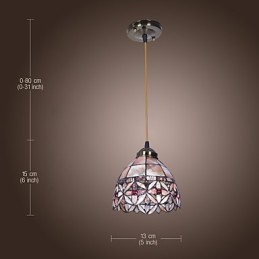 Lámpara colgante estilo mini cuenco