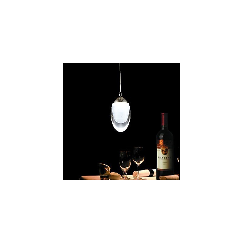 Lámpara colgante de cristal cromado estilo mini, moderna, contemporánea, tradicional, clásica y campestre.