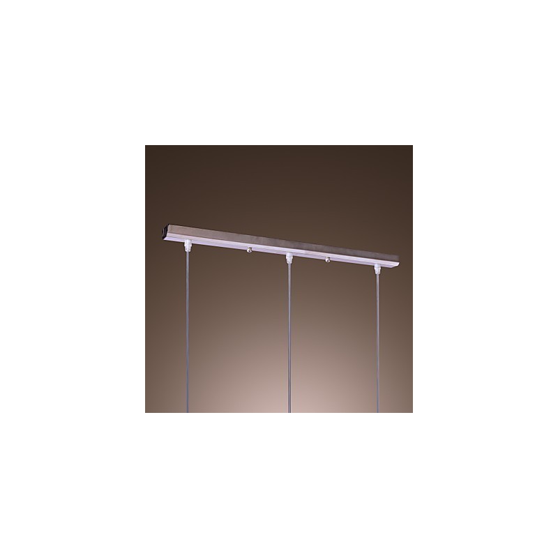 Lámpara colgante creativa de estilo francés de 3 luces en forma de copa