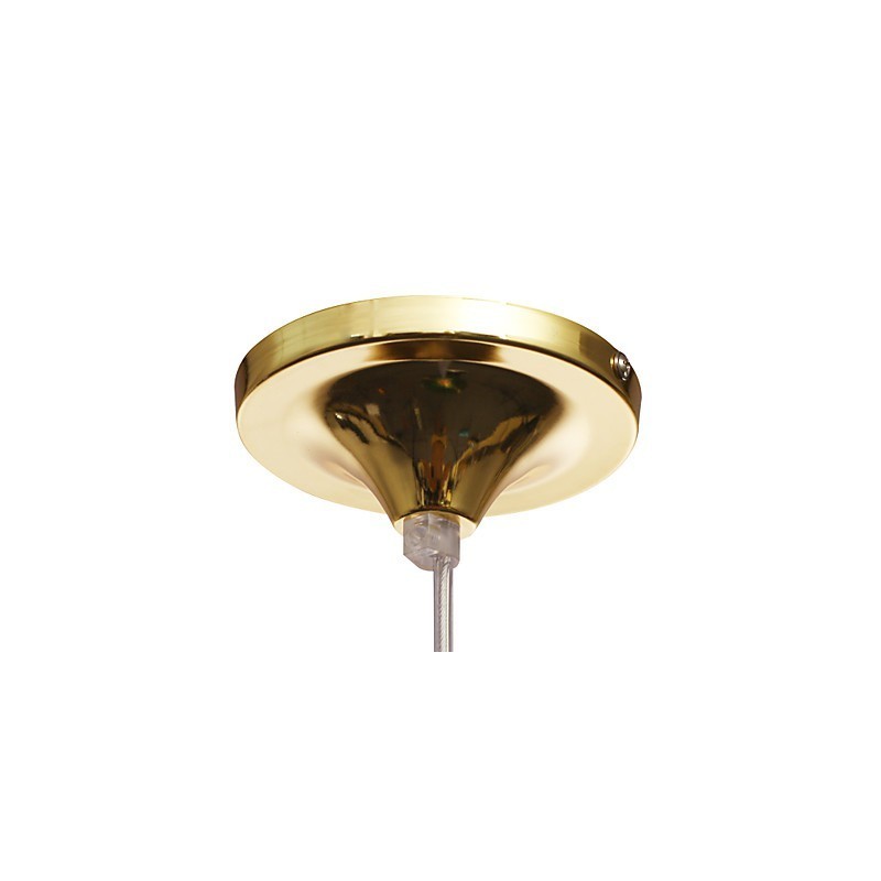 Lámpara colgante de metal estilo mini cuenco moderno y contemporáneo