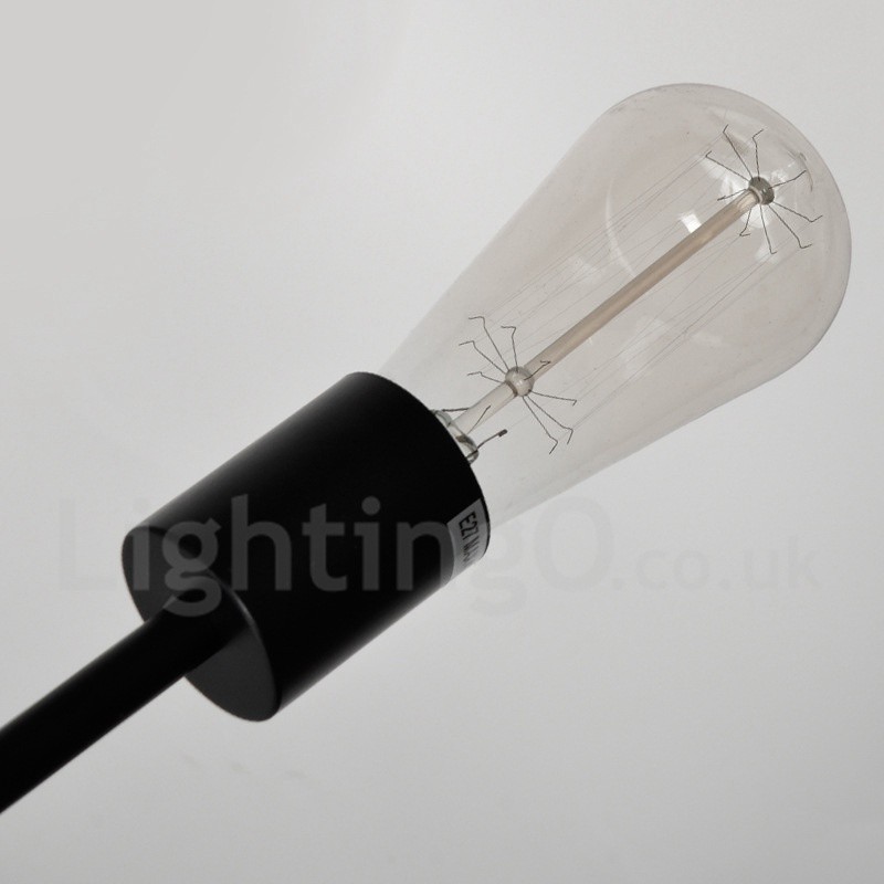 Lámpara de araña Sputnik retro vintage de 16 luces