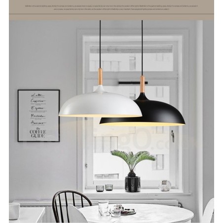 Lámpara colgante de metal moderna contemporánea de 1 luz para dormitorio Lámpara colgante de metal moderna contemporánea de 1 luz para dormitorio