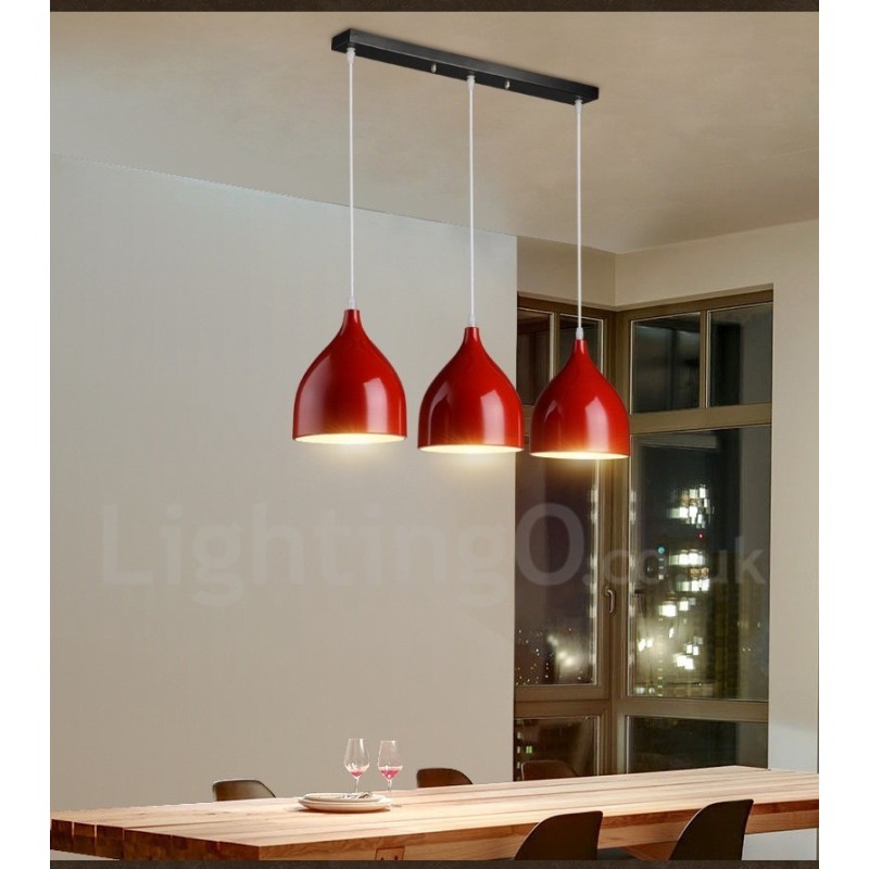 Lámpara colgante contemporánea moderna de 1 luz