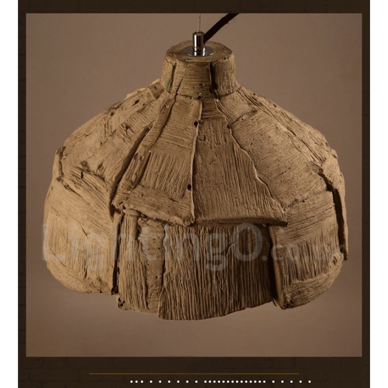 Lámpara colgante de hormigón vintage