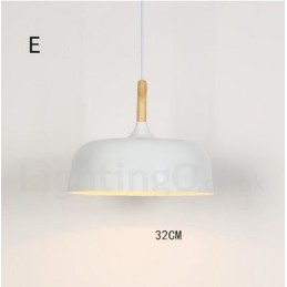 Lámpara colgante contemporánea moderna de 1 luz