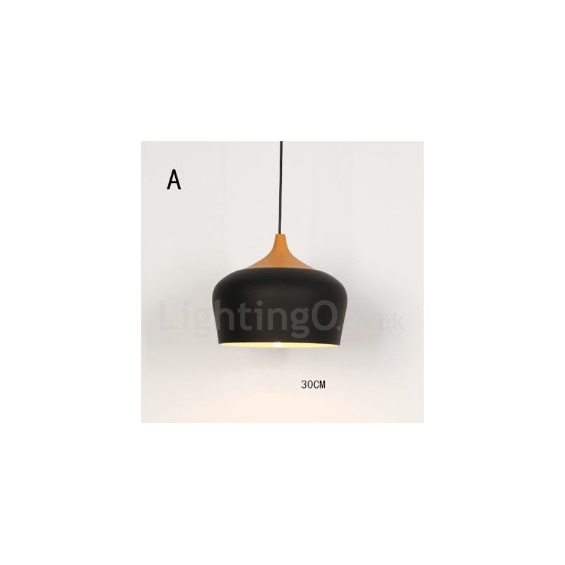 Lámpara colgante contemporánea moderna de 1 luz