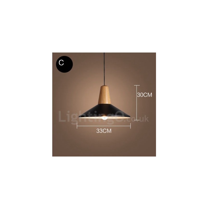 Lámpara colgante contemporánea moderna de 1 luz