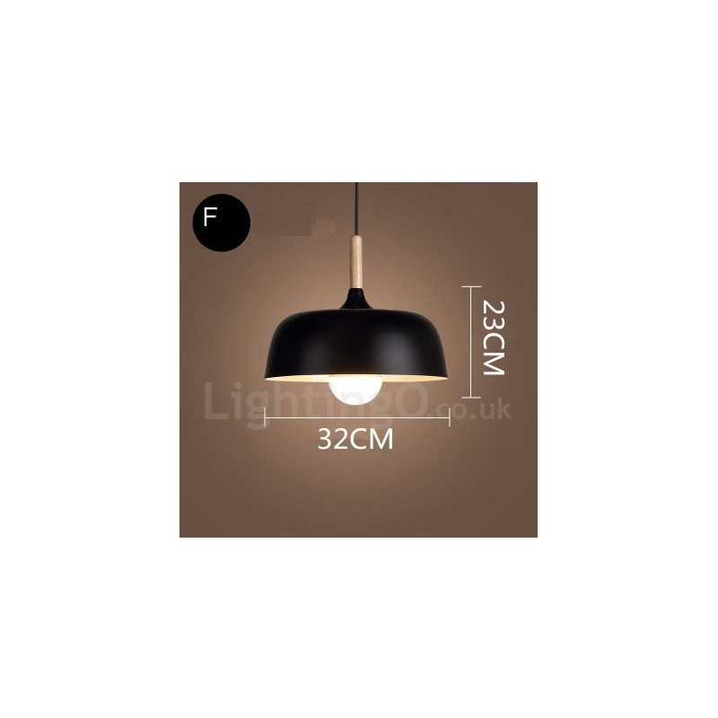 Lámpara colgante contemporánea moderna de 1 luz