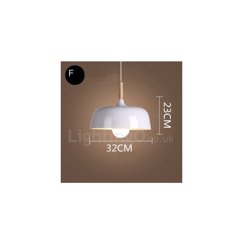Lámpara colgante contemporánea moderna de 1 luz