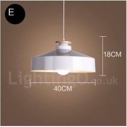 Lámpara colgante contemporánea moderna de 1 luz