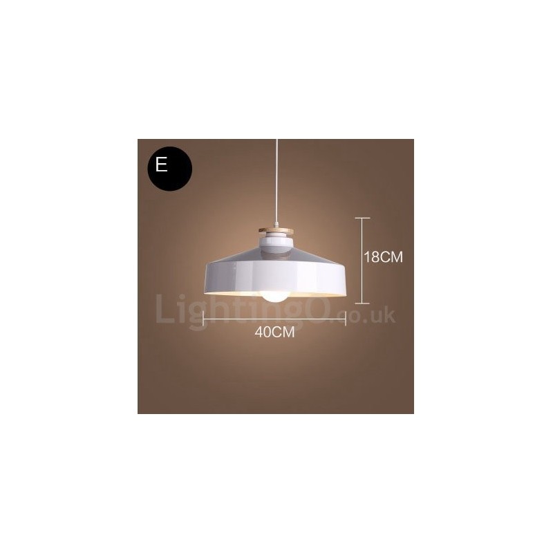 Lámpara colgante contemporánea moderna de 1 luz