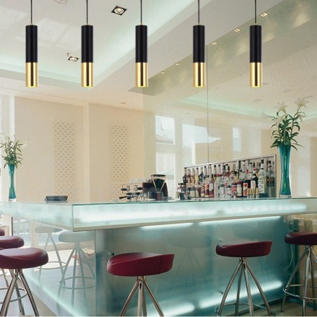Lámpara colgante contemporánea moderna de 1 luz Lámpara colgante contemporánea moderna de 1 luz