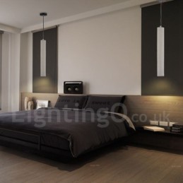 Lámpara colgante de hormigón moderna y contemporánea de 1 luz