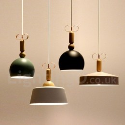 Lámpara colgante multicolor contemporánea moderna