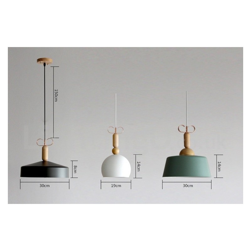 Lámpara colgante multicolor contemporánea moderna