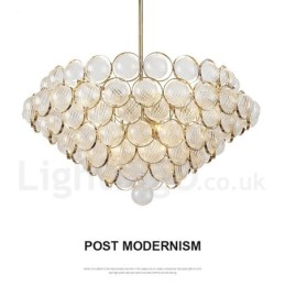 Lámpara colgante contemporánea moderna de lujo de 1 luz