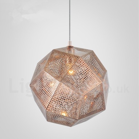 Lámpara colgante moderna contemporánea de una luz con forma de globo Lámpara colgante moderna contemporánea de una luz con forma de globo