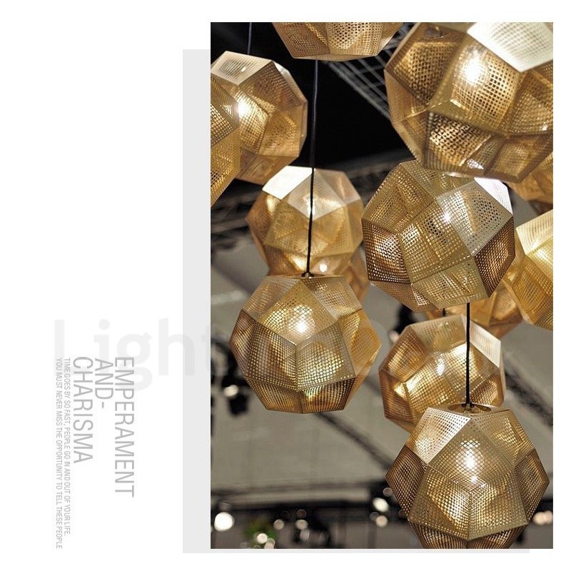 Lámpara colgante moderna contemporánea de una luz con forma de globo