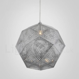 Lámpara colgante moderna contemporánea de una luz con forma de globo