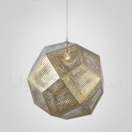 Lámpara colgante moderna contemporánea de una luz con forma de globo