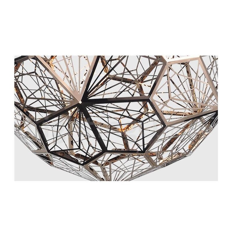 Lámpara colgante moderna contemporánea de una luz con forma de globo