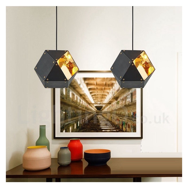 Lámpara colgante contemporánea moderna de 1 luz