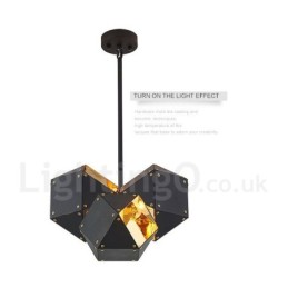 Lámpara colgante contemporánea moderna de 3 luces