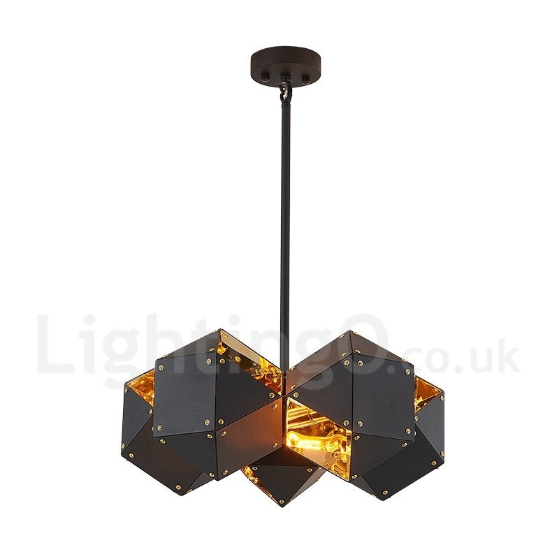 Lámpara colgante contemporánea moderna de 5 luces