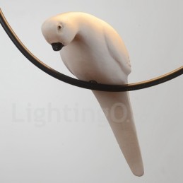 Lámpara colgante vintage rústica de 1 luz