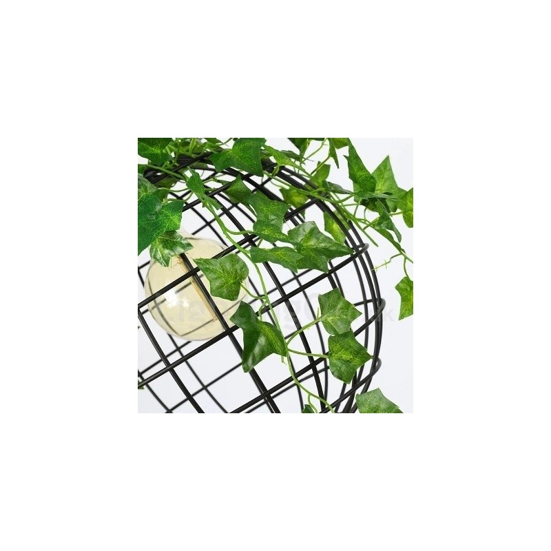 Lámpara colgante estilo globo vintage de estilo campestre