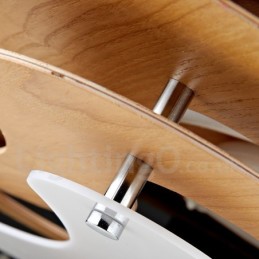 Lámpara empotrada de madera