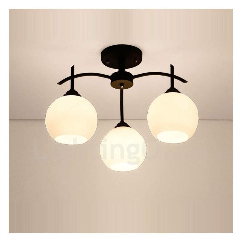 Lámpara de araña clásica tradicional integrada de 3 luces