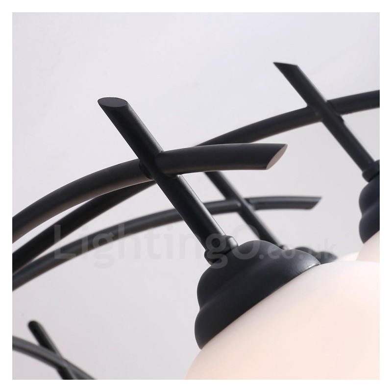 Lámpara de araña clásica tradicional integrada de 8 luces