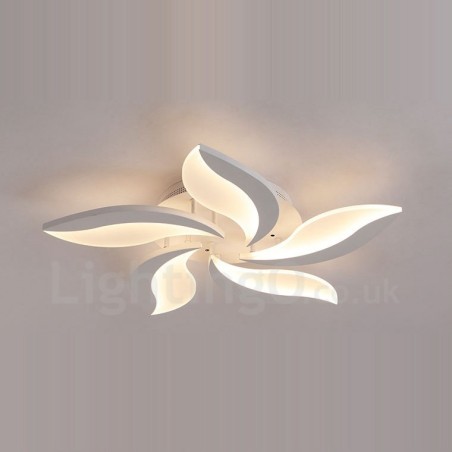 Lámpara de araña integrada contemporánea moderna de 5 luces Lámpara de araña integrada contemporánea moderna de 5 luces
