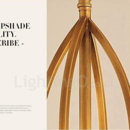 Lámpara de araña de metal integrada estilo rústico de 6 luces