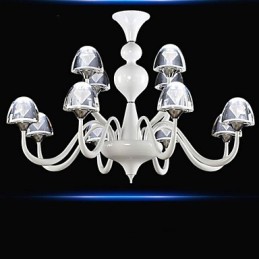 Colgante de hongo de cristal creativo minimalista moderno 8+4