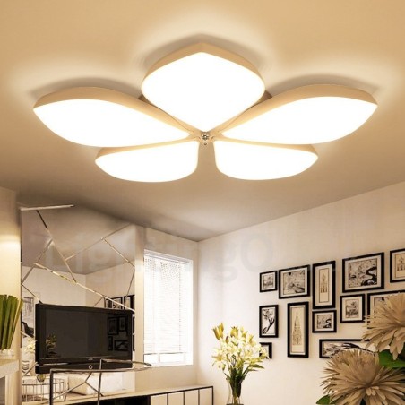 Lámpara empotrada de metal integrada contemporánea moderna de 5 luces Lámpara empotrada de metal integrada contemporánea moderna de 5 luces