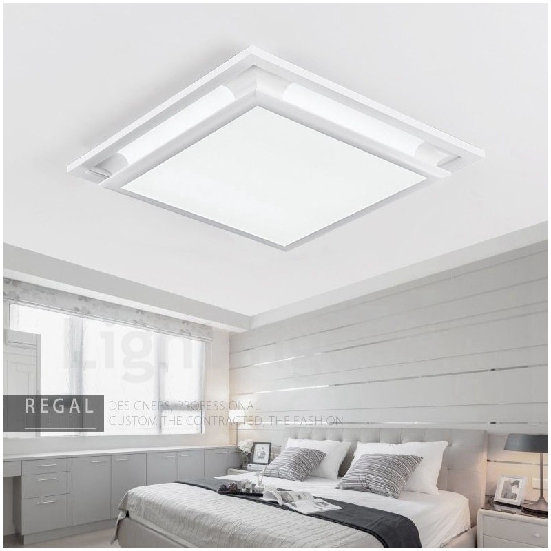 Lámpara empotrada de metal integrada contemporánea moderna