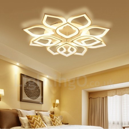 Lámpara empotrada integrada contemporánea moderna de 12 luces Lámpara empotrada integrada contemporánea moderna de 12 luces
