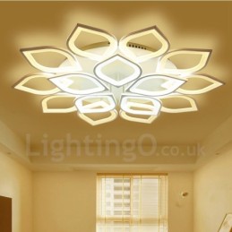 Lámpara empotrada integrada contemporánea moderna de 15 luces