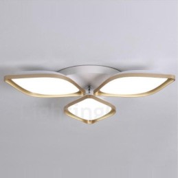 Lámpara empotrada de metal integrada contemporánea moderna de 3 luces