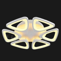 Lámpara empotrada integrada contemporánea moderna de 6 luces