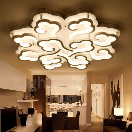 Lámpara empotrada integrada contemporánea moderna de 12 luces Lámpara empotrada integrada contemporánea moderna de 12 luces