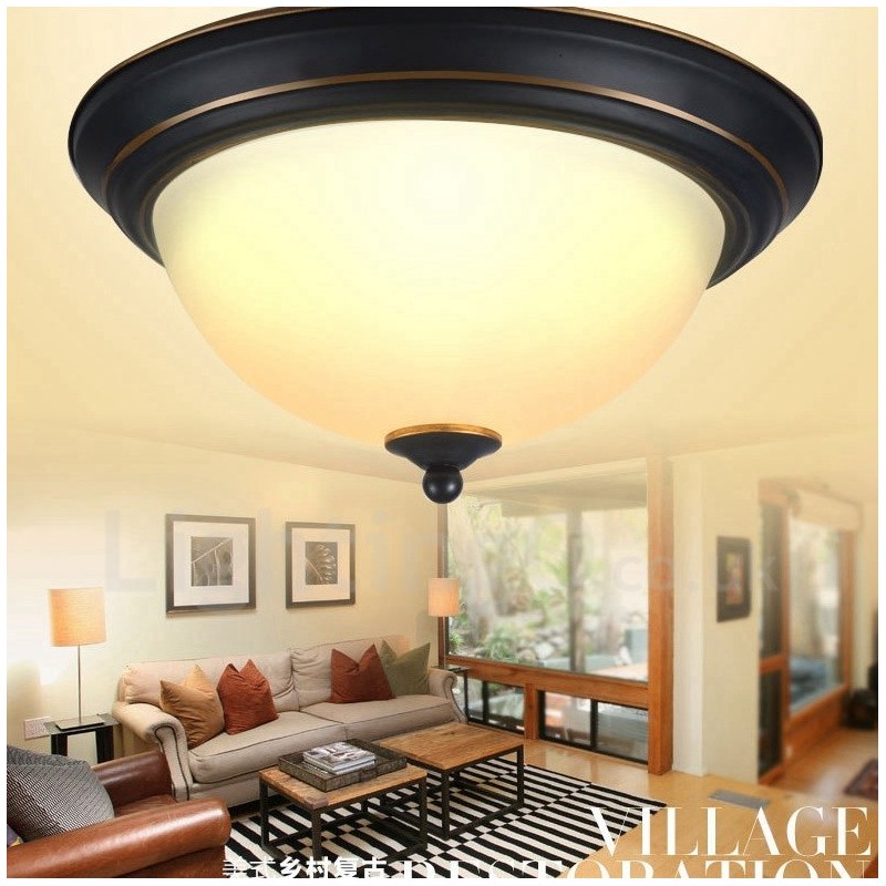 Lámpara empotrada integrada Rustic Lodge