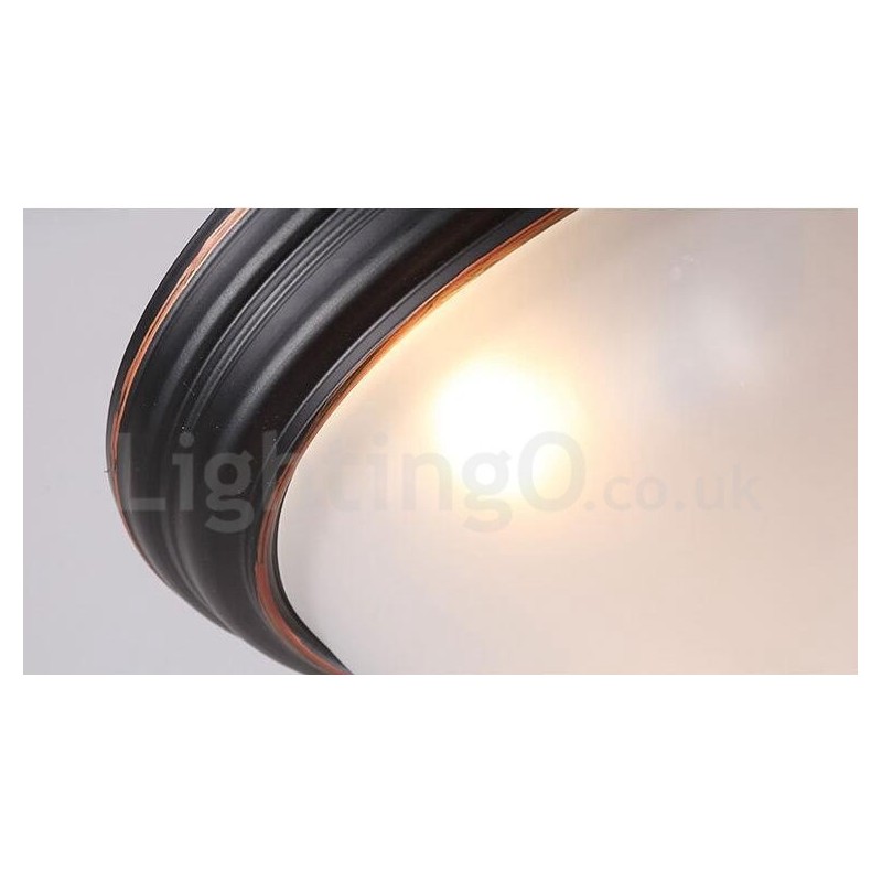 Lámpara empotrada integrada Rustic Lodge