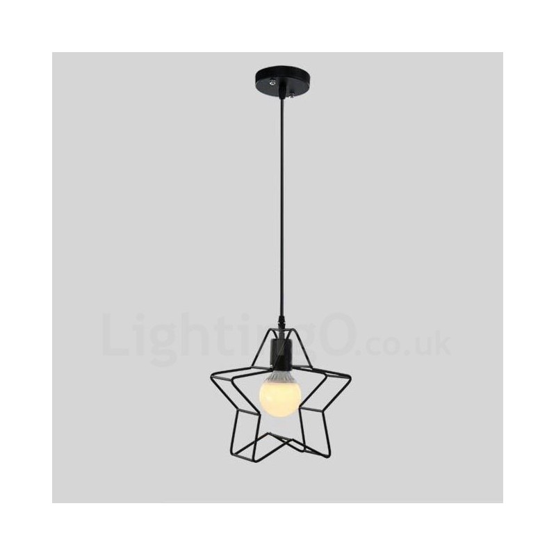Lámpara colgante integrada contemporánea moderna de 1 luz