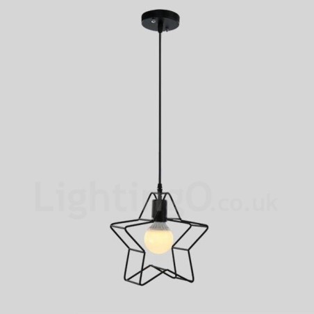 Lámpara colgante integrada contemporánea moderna de 1 luz Lámpara colgante integrada contemporánea moderna de 1 luz