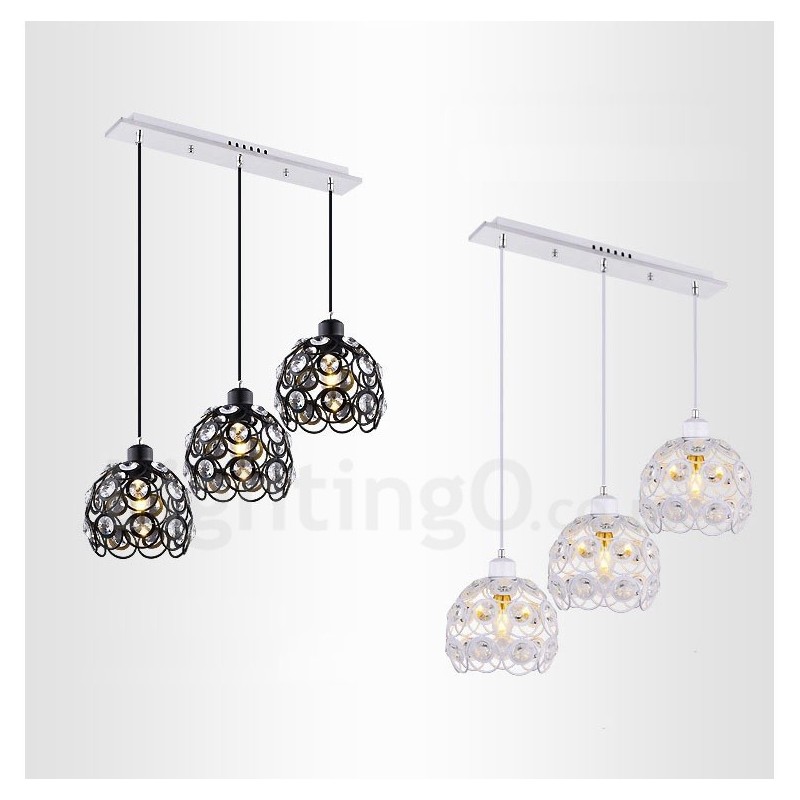 Lámpara colgante integrada Rustic Lodge de 3 luces