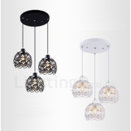 Lámpara colgante integrada Rustic Lodge de 3 luces